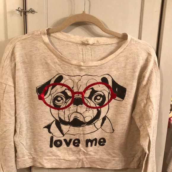 Forever 21 Pug Crop Top - Picture 6 of 7